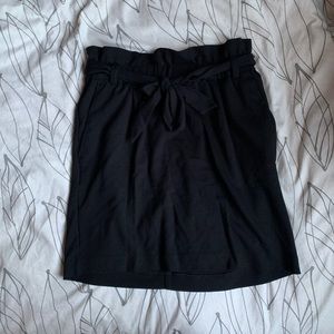 DYNAMITE Belted Paperbag Mini Skirt